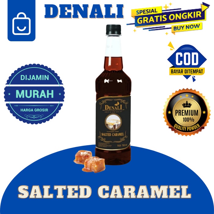 

Syrup Salted Caramel Denali Minuman Kekinian Sirup Rasa Karamel Asin