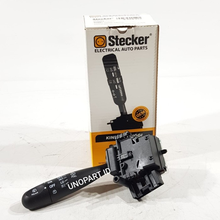 [New Ori] Switch Saklar Wiper T-Sign Agya Or Ayla Limited