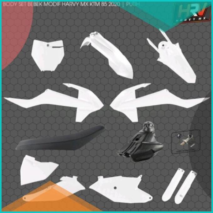 Body set KTM 85 new 2021 cover body set bebek standar trail Supermoto