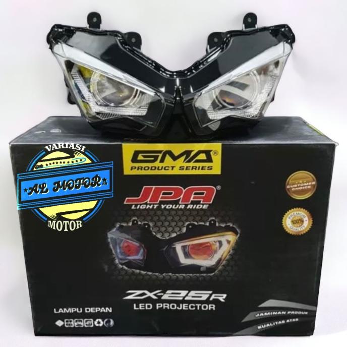 Lampu Depan HID Projie JPA Kawasaki ZX25R Zx 25 R