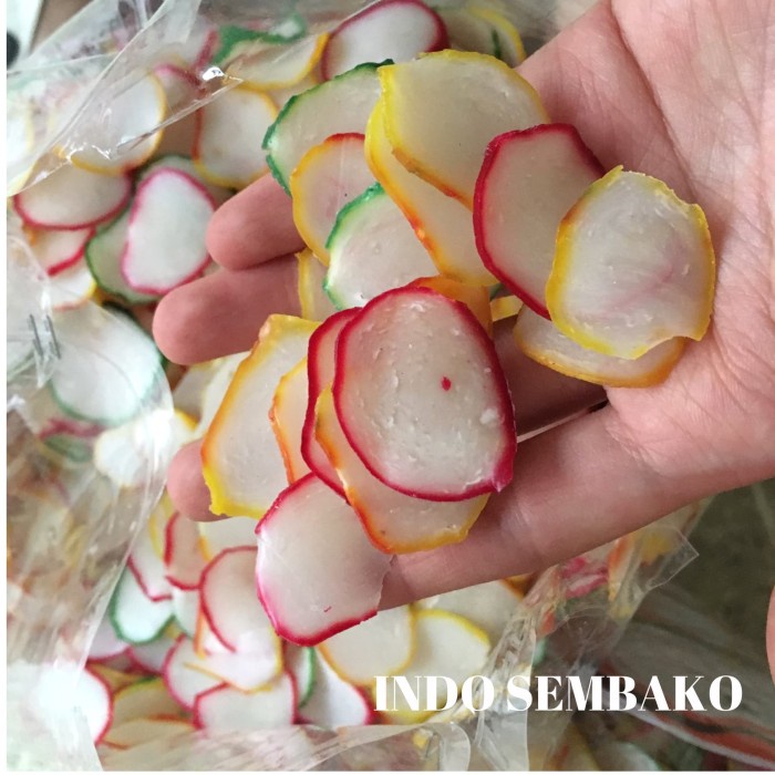 

Kerupuk - Kerupuk Bawang Prima 5Kg / Krupuk Warna-Warni 5Kg 1 Bal / Krupuk