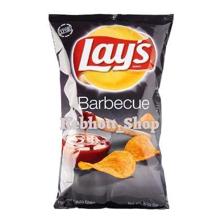 

Keripik - Lay'S Potato Chips Bbq 6.5Oz Lays Keripik Kentang Rasa Barbeque