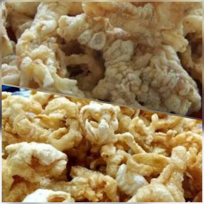 

Keripik - Keripik Ceker Ayam 500 Gr Kerupuk Kripik Cakar Keto Chicken Feet