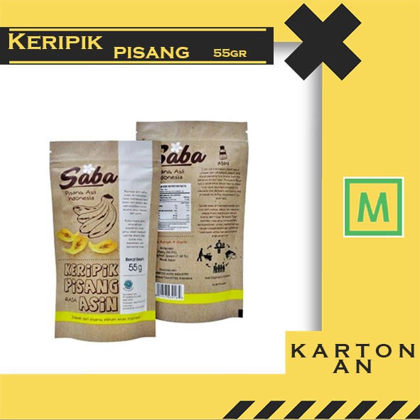 

Keripik - Saba Keripik Pisang Madu Kartonan - 24Pcs