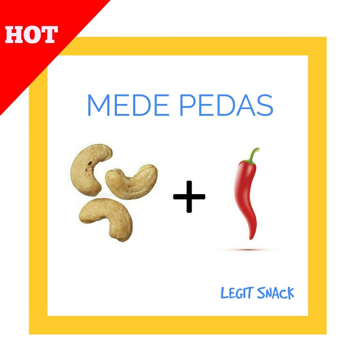 

Kacang - Kacang Mede Pedas Mete 1 Kg