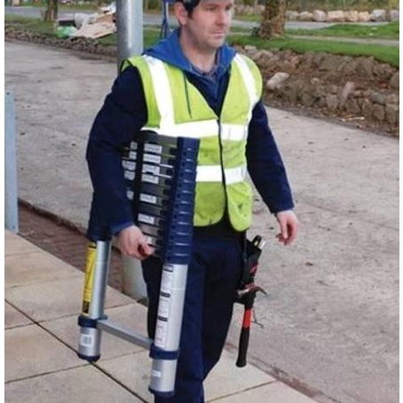 Promo Tangga 3.8 Meter Aluminium Teleskopik Single Dalton Ml1004A