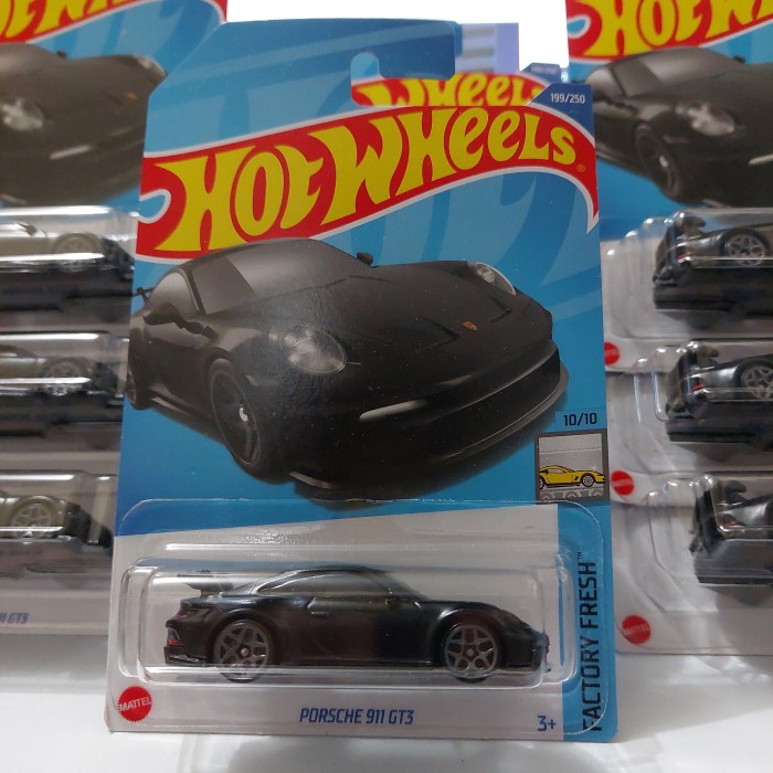 hotwheels Porsche 911 GT3 hitam