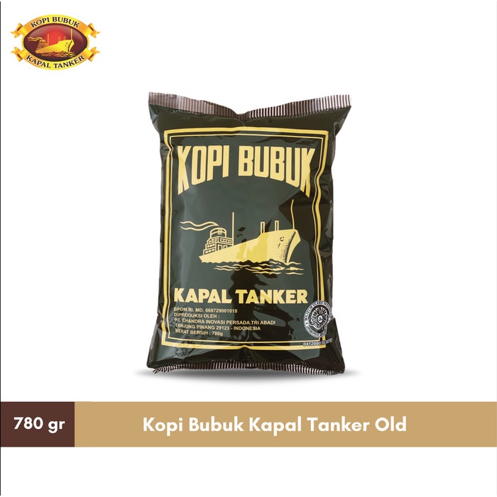 

Kopi Bubuk Kapal Tanker Old - 780 Gr