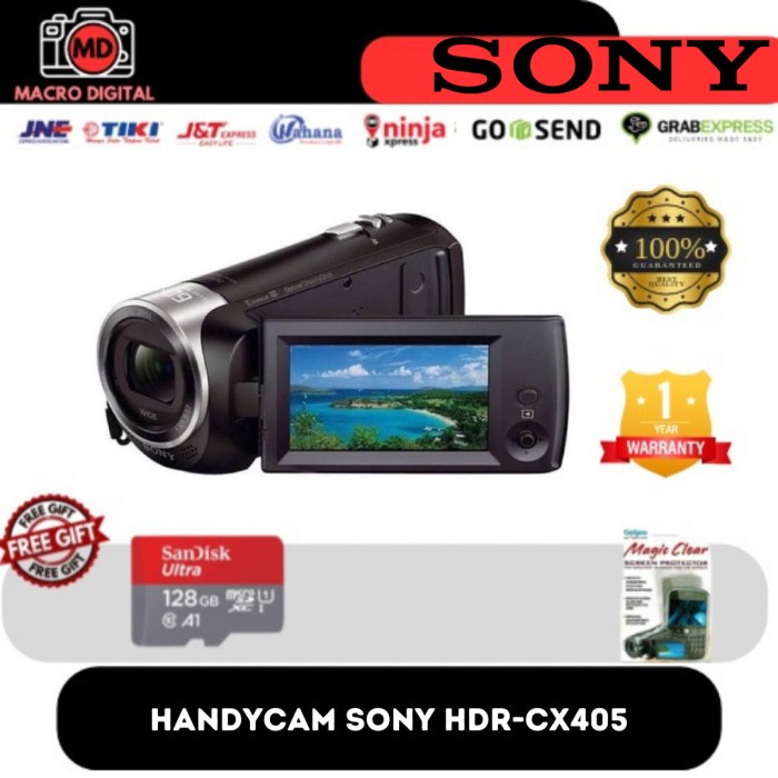 Terbaru Handycam Sony Hdr-Cx405 Hd / Sony Hdr-Cx405 / Sony Cx405 Promo Terlaris