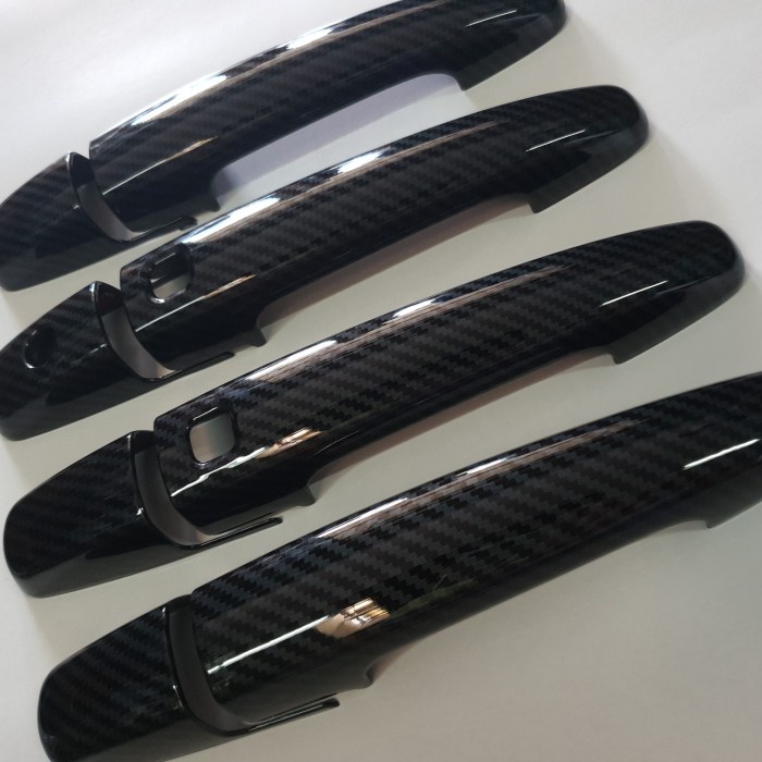 Cover Handle Gagang Pintu Carbon Otoproject Xl7 / Xl 7 2020 Best