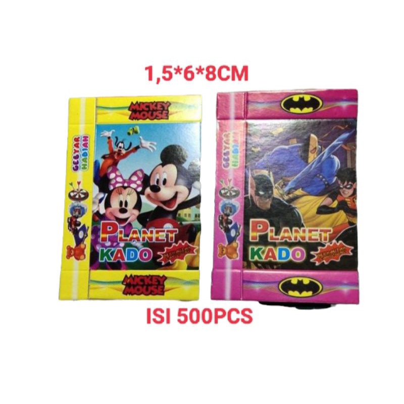 

1 Bal/Isi 500Pcs Kotak Kado