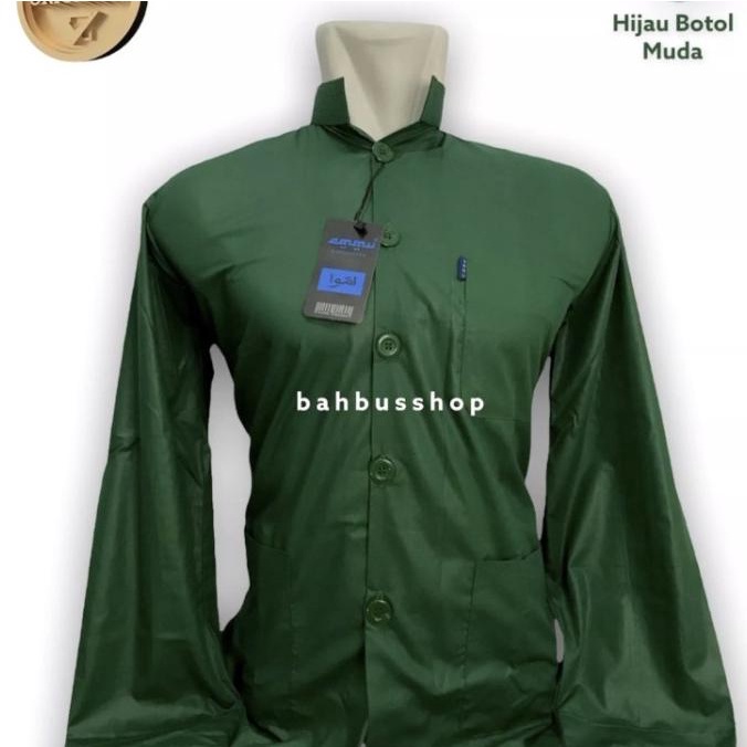 Baju Koko Ammu Collection Haibah Original - warna series Hijau