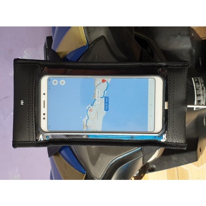 Holder Hp Motor Waterproof Tas Hp Motor Anti Air Phone Holder Motor
