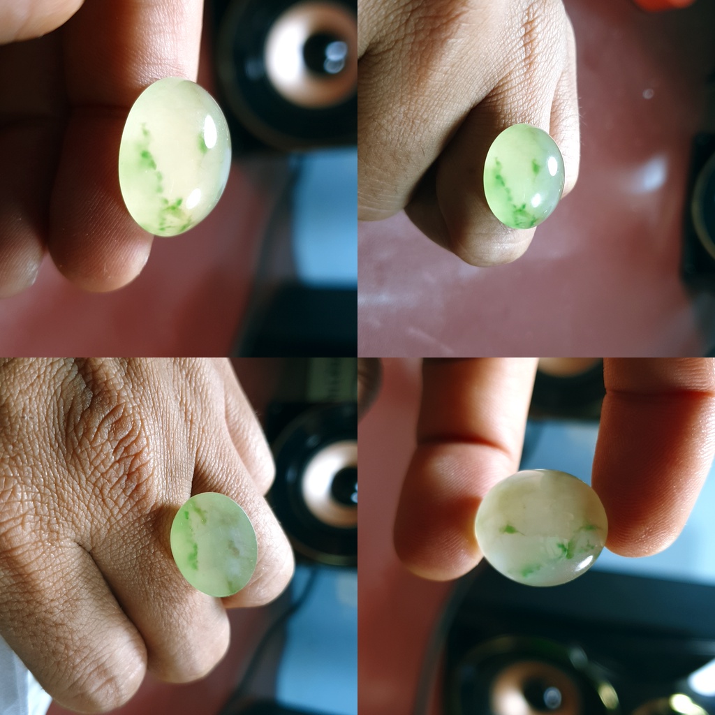 BATU CINCIN ICEJADE LUMUT TOTOL HIJAU SUPER BATU LUMUT ACEH NO102