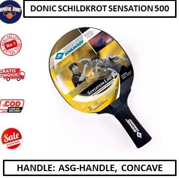 Bat Bet Pingpong Tenis Meja Donic Schildkrot Sensation 500 Original -