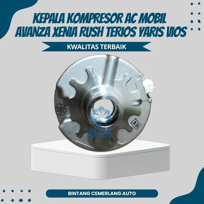 Kepala Kompresor Ac Mobil Toyota Ac Xenia Rush Terios