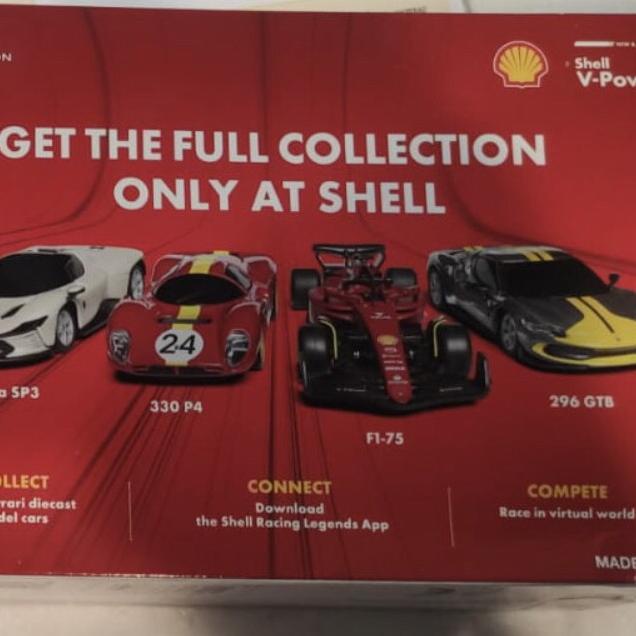 DIECAST / Mainan Mobil SHELL BBURAGO FERRARI 330 P4 Terlaris