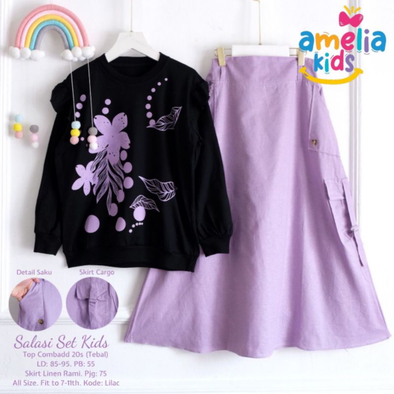 SALASI SET ROK BY AMELIA KIDS