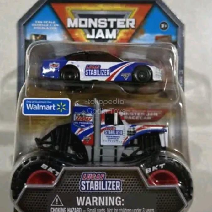 Monster Jam Lucas Stabilizer Walmart exclusive Spin master Terbaru