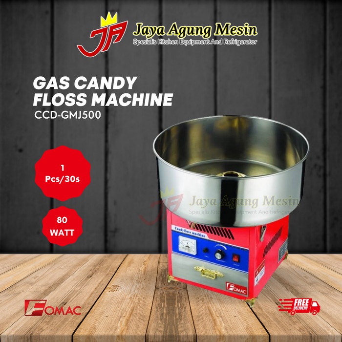 Mesin Gulali Gas FOMAC-CCD GMJ500