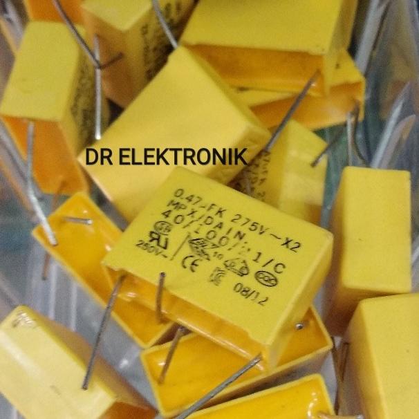 Diskon Kapasitor kotak MKM MKP 0,47uf 0,47 uf 275v 275 volt 275volt Capasitor dre3 Segera Dapatkan