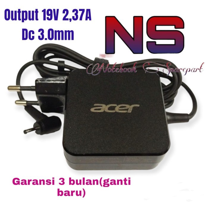 Adapter Charger Laptop Acer A 121581-11 N13-045N2A A13-045-N2A W15-045 Murah