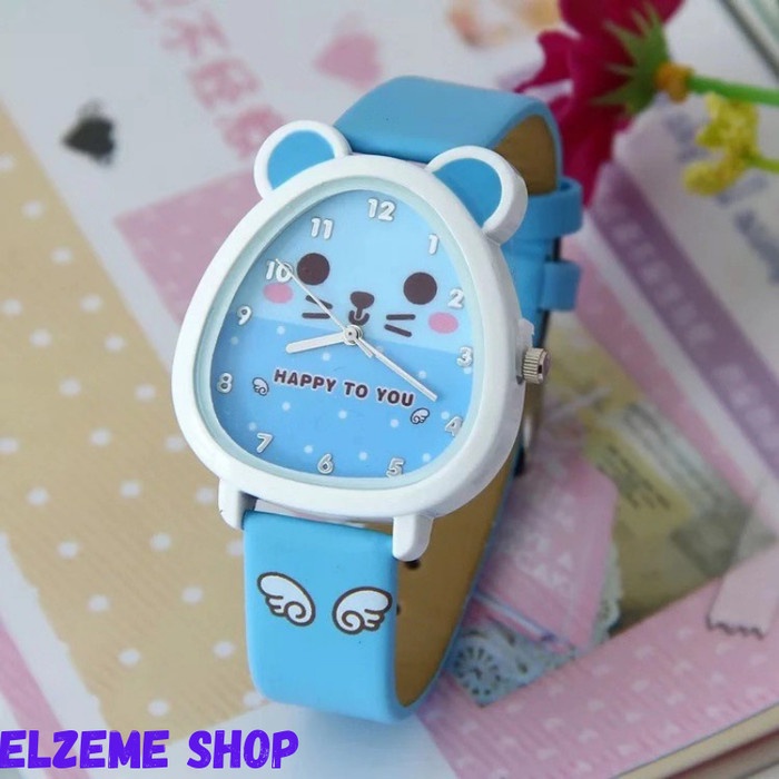 Jam Tangan Anak Perempuan Karakter Lucu Jam Anak Anti Air Best Seller