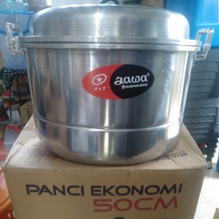 Panci Langseng Langsang Dandang Logam Jawa 50 Cm