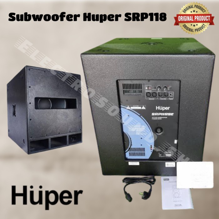 Subwoofer aktif huper SRP118SE / SRP118 SE / SRP 118 SE ORIGINAL