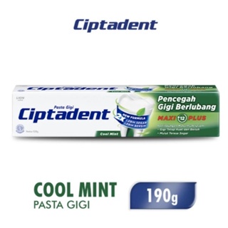 Ciptadent Cool Mint MAXI 12 Plus  - 190gram Pasta Gigi