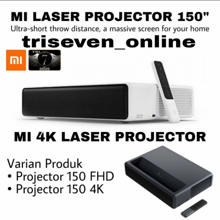 XIAOMI LASER PROJECTOR 4K/FHD- Mi 4 Laser Projector 150" Full HD