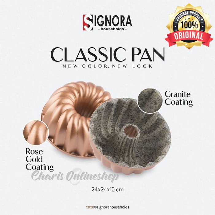 

✅Original Signora - New Loyang Cake Pan Classic [Agen Resmi Jakarta] Berkualitas