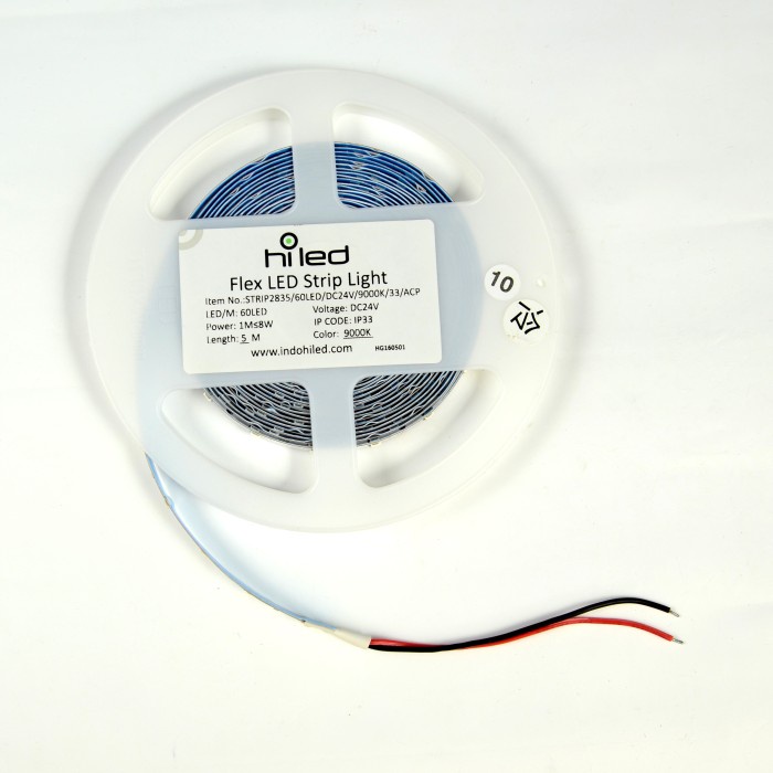HILED Lampu LED Strip 2835 60 LED 5 Meter Indoor 24 Volt Murah