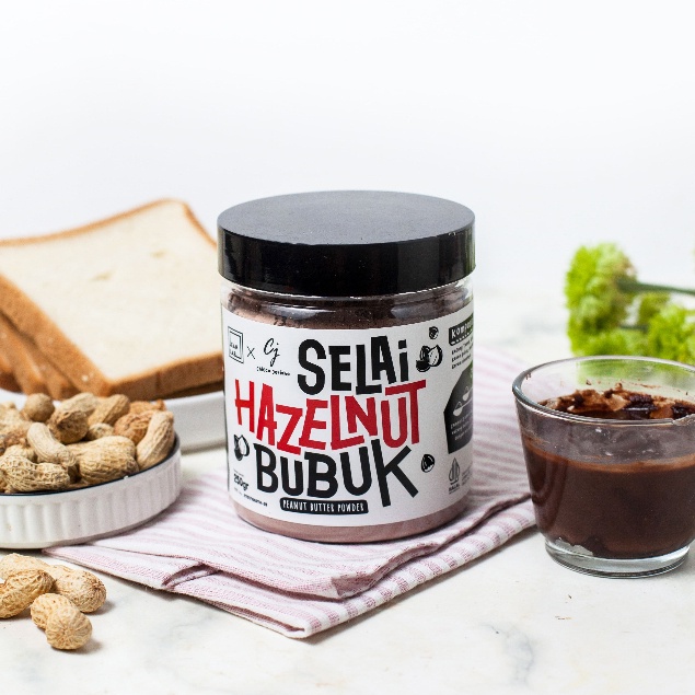 

Leanlab X Cj Selai Hazelnut 250Gr Selai Coklat Rendah Kal