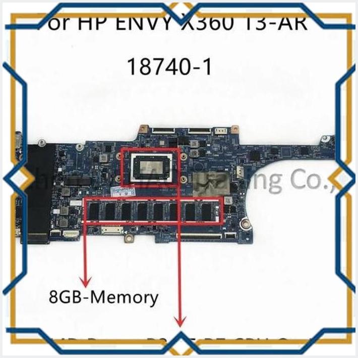 [slp] motherboard hp envy x360 13-ar amd r5 ryzen 5