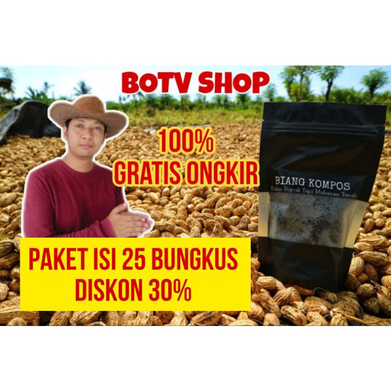 Paket Biang Kompos isi 25 GRATIS ONGKIR, Hanya untuk kalangan terbatas komunitas Subcriber Bali Orga