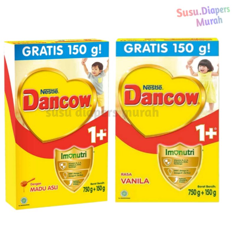 

SUSU MURAH Dancow 1+ Madu/Vanila 750gr+150gr