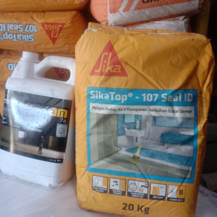 Terbaru Sika Top 107 Seal 20Kg+Am 76 Pelapis Anti Bocor No 1 Promo Terlaris