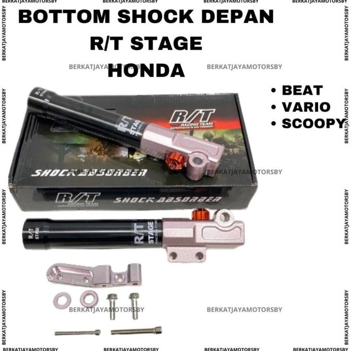 Ternampoll Tabung Shock Depan Icon Scoopy Beat Fi Mio Model Rt Stage Hitam