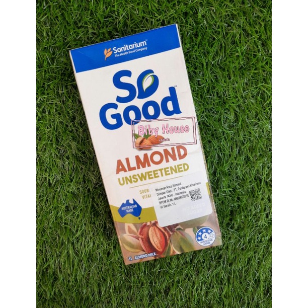 

Susu Almond So Good Sanitarium 1 Liter 100 % Dan Ter