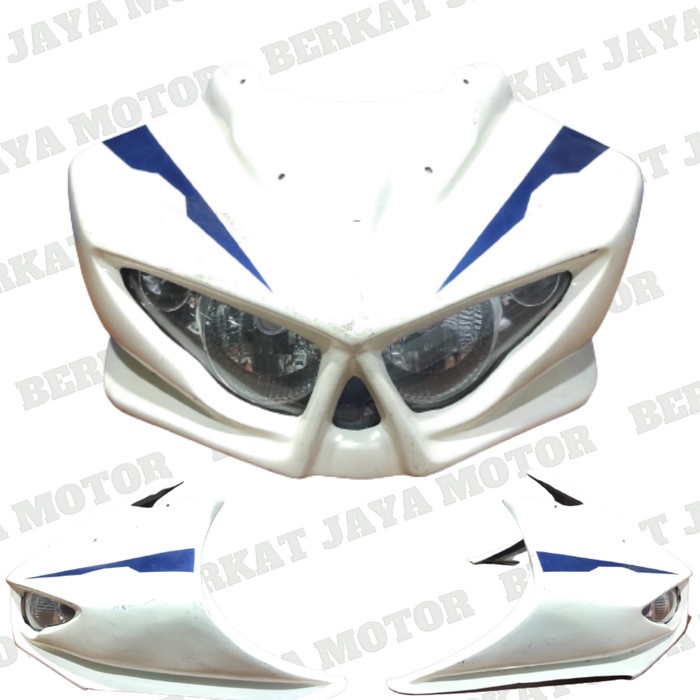 Ternampoll Full Fairing Sayap Body + Lampu Set Depan Model R25 Pnp Vixion