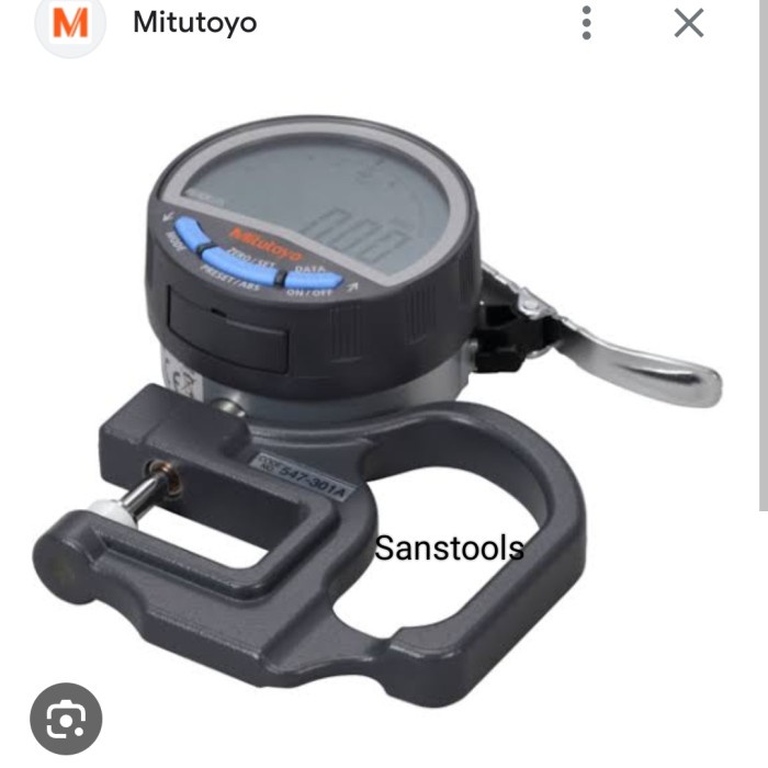 MITUTOYO 547-301 thickness gauge digital MITUTOYO JAPAN ASLI