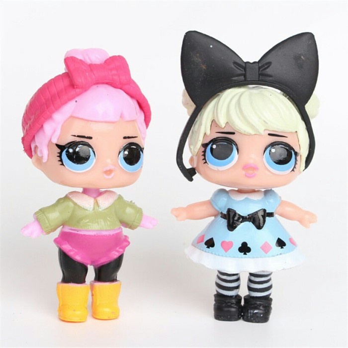 Figure Set Lol 1 Set Isi 8 Pcs / Mainan Anak Lol / Kado Mainan Anak
