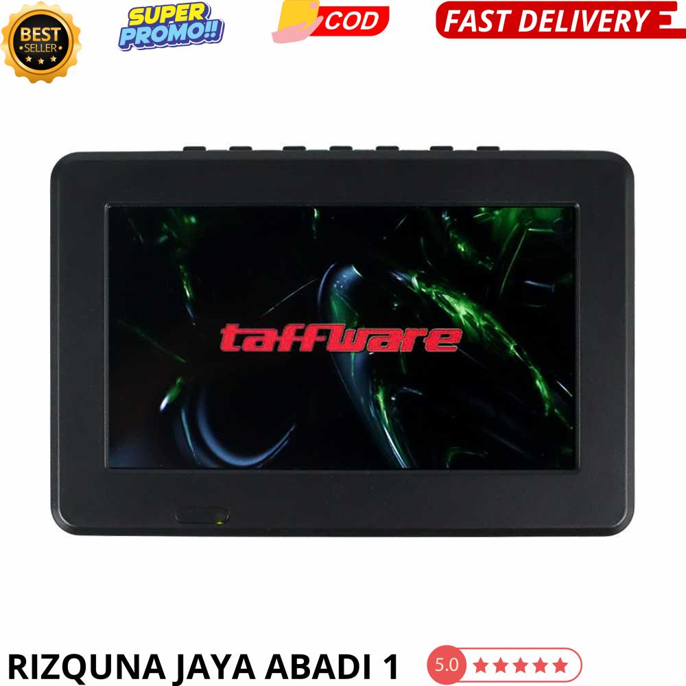 Taffware Portable TV Monitor 7 Inch DVB-T2 - D7