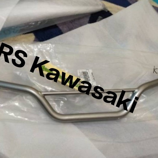 ✨COD Setang Atau Stir Kemudi Klx 140 Original Silver Limited