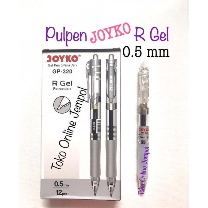 

Pulpen JOYKO GP-320 Retractable 0.5 Ballpoin Pena Balpoin ATK1112JY