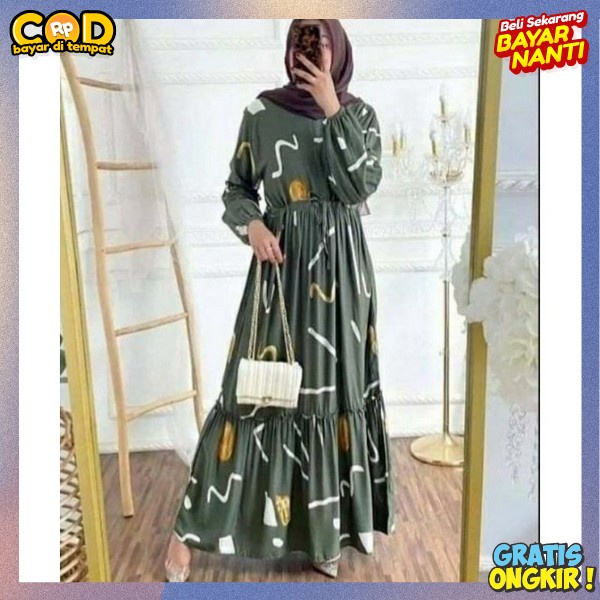 Gami Terbaru 2024 Shari Bj Dris Muslim Kekinian Baju Gamis Wanita Terbaru 2024 Bsju Gamis Casual Bju