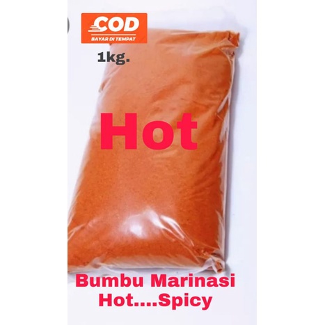 

Bumbu Marinasi Hot /Spicy 1Kg. (Untuk 50Kg/Ekor Ayam)
