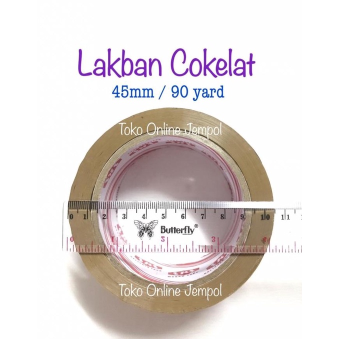 

COKELAT BESAR lakban SKS 45mm plakban 90 yard coklat ATK1147SK
