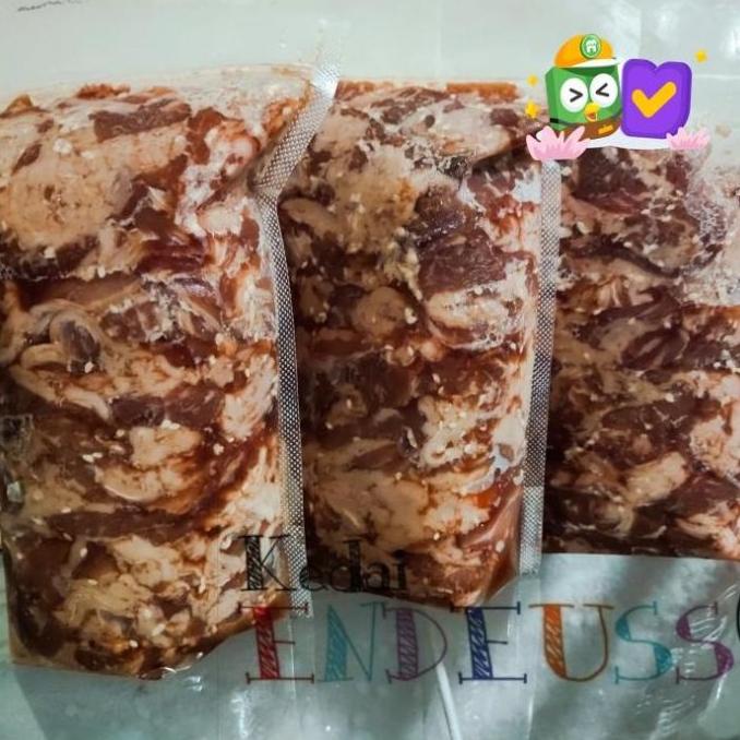 

Beef Korean Bbq / Bulgogi / Yakiniku 1Kg (Frozen) Grab N Gosend Fresh Purwinata